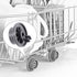 Maxdot Durable 165314 Dishwasher Lower Rack Wheel Replacement, Fit for Bosch and Kenmore Dishwasher (8)