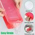 Potahouse® Microwave Pasta Cooker with Strainer Lid, Quick Cooking in 10-15 Min Spaghetti Cooker Microwave Steamer for Dorm Kitchen Offices Colleg...