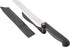 Mercer Culinary MercerSlice Right Handed Serrated Knife with Adjustable Slicing Guide, Black, 8-1/4 Inch...