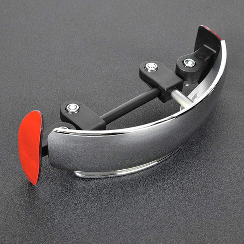 aqxreight - Motorcycle Rear View Mirror 180 Degree Wide-angle Rear View Mirror Blind Spot Side Mirror Universal...