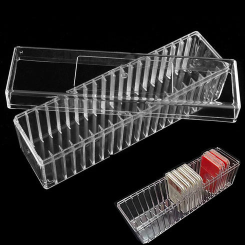 Ettonsun Transparent PC Coin Storage Box Case for 20 Slab Coin Holders Fit for PCGS NGC PCCB PMGab Coin Holders...