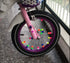108Pcs Colorful Plastic Bike Wheel Spokes Beads Clip Bicycle Decors (Round)...