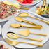 Serving Utensils, XEVOM 6-Piece Stainless Steel Serving Utensil Set Include Serving Spoon, Slotted Serving Spoon, Serving Fork,Serving Tong, Appet...