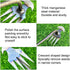 Carrie Rowe Weed Puller Tool, 2023 New Durable Garden Weed Pulling Tool, Portable Garden Weeder Tool for Vegetable Gardening Backyard Farm Plantin...