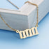 COLORFUL BLING Dainty Angel Number Pendant Necklace Stainless Steel Choker 000 1111 111 222 333 444 555 666 777 888 999 Numerology Jewelry Gift fo...