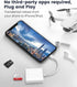 USB C SD TF Card Reader for iPhone 15 3-in-1 Type C Trail Camera Adapter Card Reader Plug and Play Compatible for MacBook Android Samsung, Chargin...