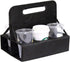 Preferred Nation Reusable Cup Carrier/Caddy (Set of 2), Holds 6 Soda Coffee Cups or Cans, Sturdy Frame and Solid Base, Foldable Convenient Easy to...