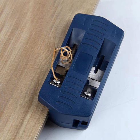 Edge Banding Trimmer, Mini Plastic PVC Plywood Melamine Wood Edge Band Cutter Manual Trimming Woodworking Tool for Plywood Melamine Wood Double Ve...