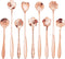 9 Pcs Flower Spoon Coffee Teaspoon Set, ESRISE Stainless Steel Tea Spoon essert Spoon, Cute Demitasse Scoop for Stirring Drink Mixing Milkshake Ja...