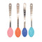Nuby 2-in-1 Hot Safe Feeding Spoons - (4-Pack) Baby Spoons for Safe Feeding - 4+ Months...