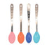 Nuby 2-in-1 Hot Safe Feeding Spoons - (4-Pack) Baby Spoons for Safe Feeding - 4+ Months...