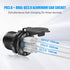 4 in 1-12V USB Outlet RV Accessories Marine Switch Panel Plug, PD3.0 and Dual QC3.0 Car USB Port Aluminum Charger, Lighted 150W Cigarette Lighter ...