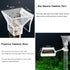 Aquarium Fish Shrimp Feeding Dish Set, Transparent Shrimp Feeding Tube, Fish Tank Feeding Supplies with Feeding Ring Cleaning Brush Aquarium Fish ...