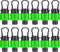 12 Pcs Drip Irrigation Tubing End Cap 1/2 Inch Universal Tubing End Cap Plug Drip Irrigation Coupling Drip Irrigation End Cap Fitting All Brands 1...