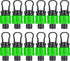 12 Pcs Drip Irrigation Tubing End Cap 1/2 Inch Universal Tubing End Cap Plug Drip Irrigation Coupling Drip Irrigation End Cap Fitting All Brands 1...