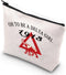 G2TUP Elephant 1913 Sorority Makeup Bag Oh To Be A Girl Cosmetic Pouch with Zippered Pocket for Women Girls (Oh To Be)...