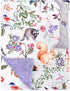 Baby Blanket, Purple Fleece Baby Blankets for Boys Girls, Warm Soft Portable Toddler Minky Blanket with Woodland Animal Print, for Newborn Crib, S...