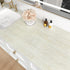 Misty White Marble Contact Paper for Countertops Marble Peel and Stick Wallpaper for Kitchen Backsplash Waterproof Vinyl Film Granite Countertop W...