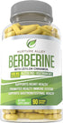 Berberine Complex - Berberine HCL 1200mg Plus Organic Ceylon Cinnamon 200mg - 90 Capsules - Supports Metabolism, Immune System - Berberine HCI Sup...