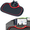 1 PC Car Dashboard Protection Pad, Soft Waterproof PVC Anti-Slip Vehicle Mat with Temporary Parking Number, Universal Automotive Phone Holder Acce...