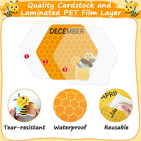 127Pcs Bee Birthday Bulletin Board Set Birthday Bee Hive Decorations Honeycomb Cutouts Birthday Classroom Bulletin Board Bee Bulletin Board Birthd...
