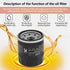 Oil Filter for Yamaha BRUIN 350 KODIAK 400 450 WOLVERINE GRIZZLY 660 RHINO XVZ1300 XV1600 XV1700 XV1900 ROAD STAR YZF R1 R6 VMX1200 1700 1996-2015...