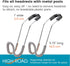 High Road Car Hooks for Purses and Bags with Leather Trim - Unbreakable Headrest Car Hooks for Large Purse Straps and Heavy Bags up to 40 lbs - Se...