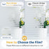 rabbitgoo Window Privacy Film, Frosted Glass Privacy Film, Window Frosting Cling for Glass, Non Adhesive Static Cling Front Door Covring, Anti-UV ...