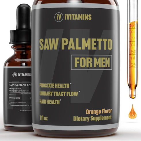 Saw Palmetto for Men | Prostate Support Supplement for Men's Health | Saw Palmetto Supplement | DHT Blocker for Men | Prostate Supplement | Prosta...