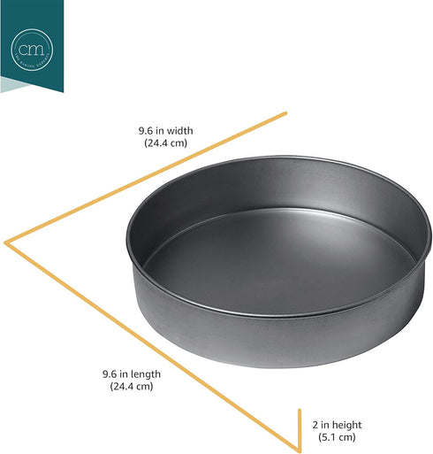 Chicago Metallic Professional Non-Stick Round Cake Pan, 9-Inch...