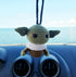 Alien, Car Mirror Hanging Decorations, Crochet Handmade Car Rear View Mirror Holder Hanging Accessories, Bag Ornament....