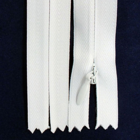 25pcs Nylon Invisible Zippers for Dresses, Skirts, Pillows, Sewing Craft (20 inch, White)...