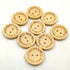 50Pcs Buttons Round 2 Holes Handmade with Love Letter Wooden Button DIY Sewing Decor Sewing Notions and Supplies - 15mm, Sewing Buttons...