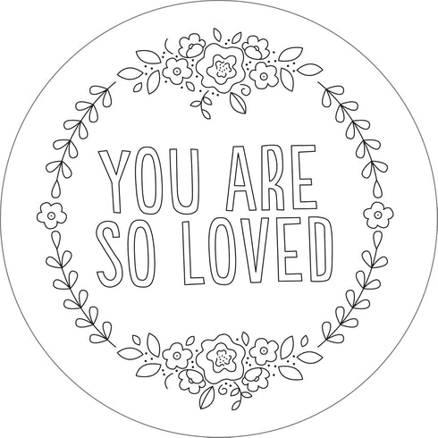 Believe In Yourself Embroidery Pattern Transfers (set of 10 hoop designs!)...