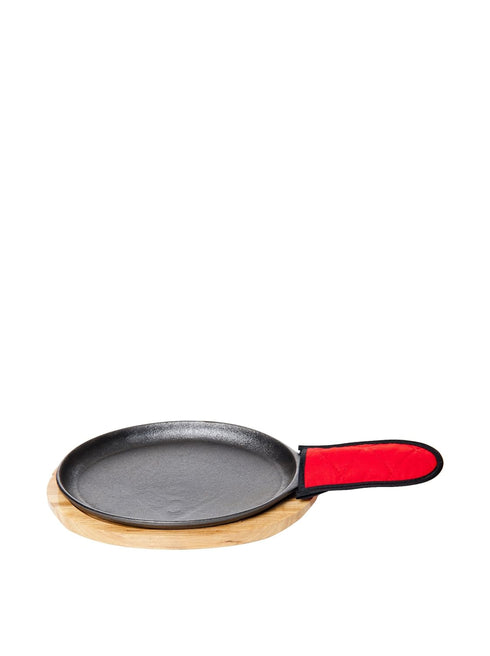 (10206) FAJITA PLATE SET, MID SIZE...