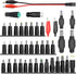 Laptop DC Power Adapter Kits 41 PCS Universal 5.5 mm x 2.1 mm DC AC Power Adapter Tips Connector for Thinkpad Power Supply Plug Jack Sets...