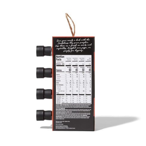 Smokehouse by Thoughtfully, Gourmet BBQ Sauce Sampler Set, Vegan and Vegetarian, Flavors Include Honey Chipotle, Smoky Bourbon, Sweet and Spicy, a...