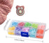 GIRLOOKA 150 Pieces Knitting Crochet Locking Stitch Markers Colorful Knitting Crochet Locking Needle Clip Counter 10 Colors......