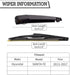 Rear Wiper Arm Blade Nut Kit Set Replacement for Hyundai New Santa Fe 2013-2017,Rear Wiper Cover Accessories Parts,Wiper Cap Set for Back Windshie...