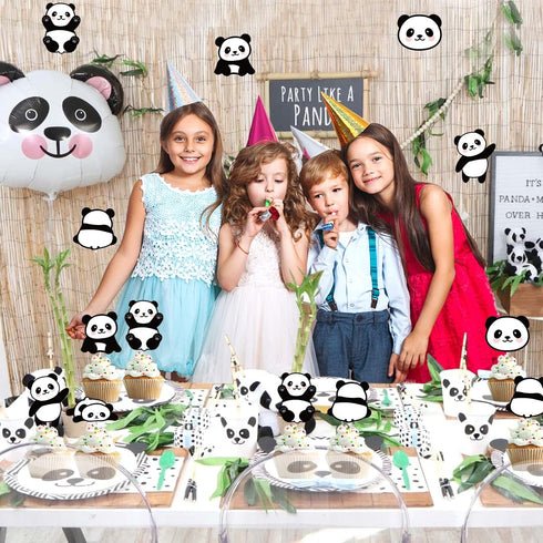 Panda Cupcake Toppers Picks 24pcs - Panda Party Supplies Birthday & Baby Shower...
