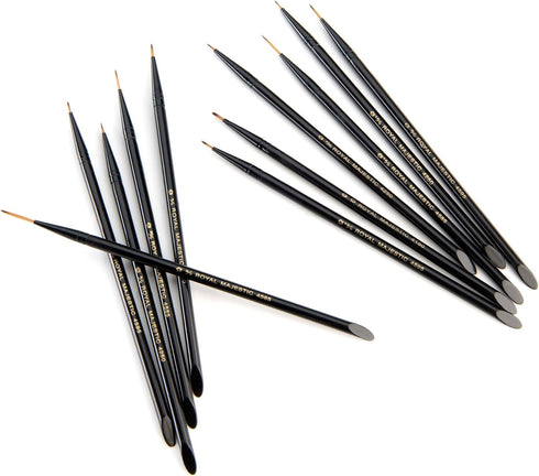 Royal & Langnickel Majestic Detail Artist Brush Set, 11-Piece...