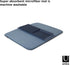 Umbra Udry Dish Rack and Microfiber Drying Mat – Space-Saving Design Folds Up for Easy Storage, Basic Rack, Denim...