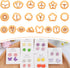 Puocaon Mini Polymer Clay Cutters - 20 Pcs Flower Cat Paw Clay Cutters for Polymer Clay Earrings Making, Monstera Sakura Clover Clay Jewelry Cutte...