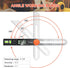 Preciva T-Bevel Gauge & Protractor with Horizontal and Vertical Bubble,0-338° Digital Angle Finder Protractor 230mm/8inch Display for Carpentry Wo...