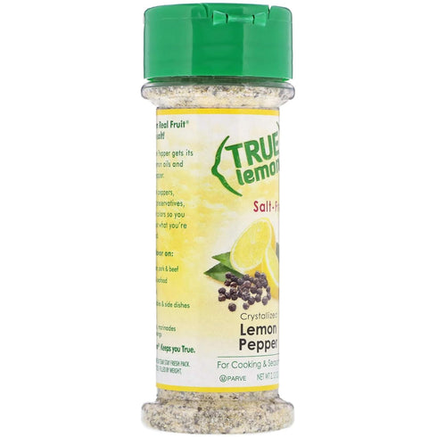 True Lemon Pepper Seasoning (2 pack) Natural Ingredients, No Salt, No Gluten...