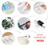 Portable Office Supplies Set, Office Desk Accessories Kit with Organizers, School and Home Desk Storage Includes Pencils, Scissor, Paper Clips, Dr...