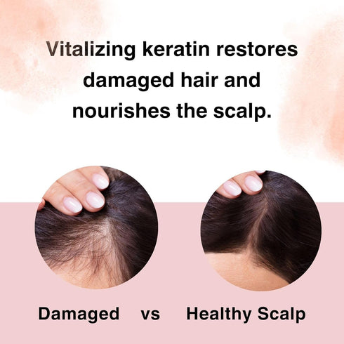 Moist Diane Perfect Beauty Extra Vital Shampoo, Sulfate-Free, with Organic Argan Oil & Vitalizing Keratin from Japan, Rejuvenate Silky Smooth Hair...