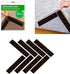Rug Tape 8 Pcs Carpet Gripper for Hardwood Floors Non Slip Rug Pad Grippers Rug Stickers Never Curl Rug Corner Gripper Rug Stoppers to Prevent Sli...