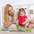 OKOOKO Soft Baby Books 6PCS Soft Cloth Books Bath Books Crinkle Washable Non-Toxic Early Education Preschool Learning Toy for Newborns Babies Infa...