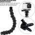 Camera Mount Arm Flexible Mount Arm, 12 Sections Sports Camera Clamp Arm Jaw, 1/4in Screw Holes to 1/4in Screw Action Camera Mounts and Clamps Arm...